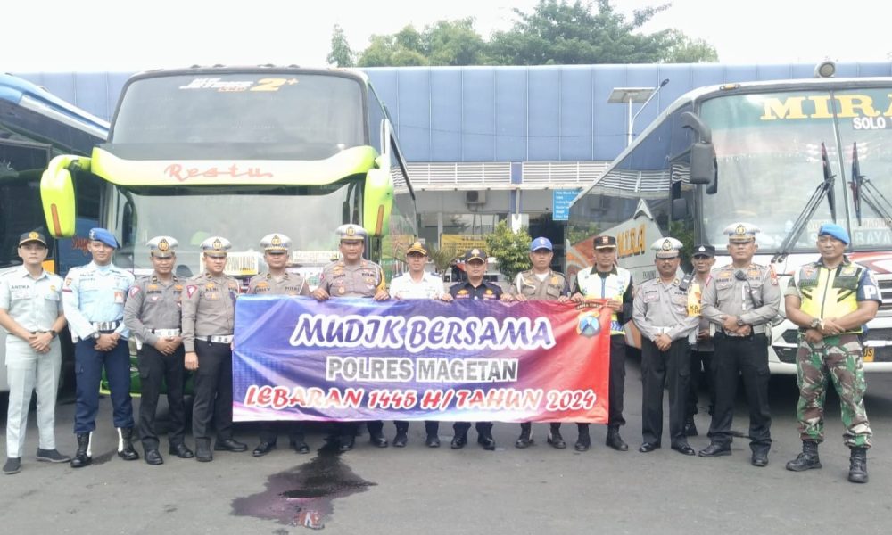 Pastikan Mudik Lebaran Aman, Satlantas dan Dishub Magetan Gelar Ramp Check&nbsp;Gratis.