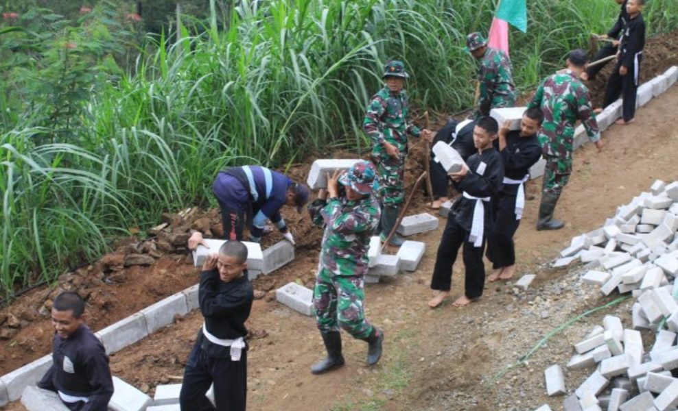 Satgas TMMD Kodim 0806/Trenggalek Percepat Pembangunan Jalan Desa Tanggaran-Cempoko