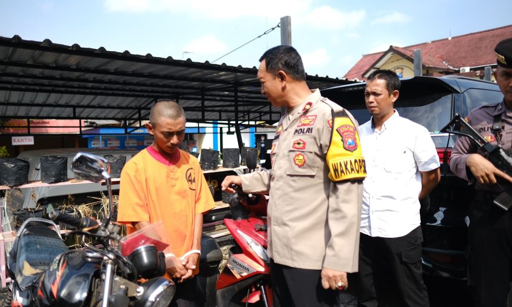 Ungkap Kasus Pencurian, Polres Blitar Kota Berhasil Amankan Dua Pelaku Berikut Tiga&nbsp;Kendaraan