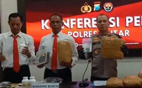 Hasil Tes Urine Kasat Narkoba Polres Blitar Positif Gunakan&nbsp;Narkoba