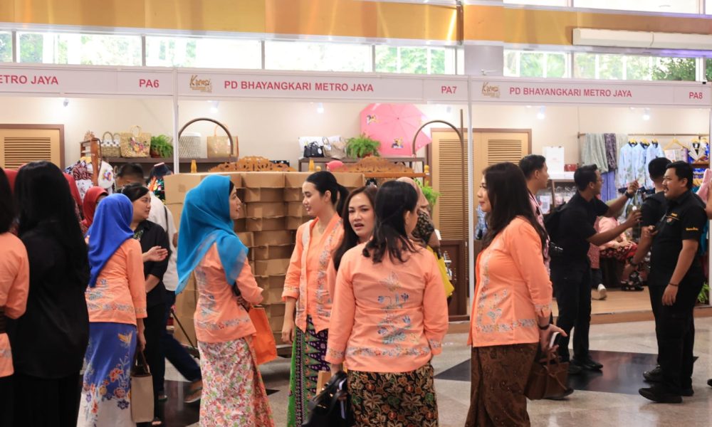 Hadirkan 500 Lebih UMKM, Bhayangkari Gelar Bazar Kreasi Nusantara 2024 di&nbsp;JCC