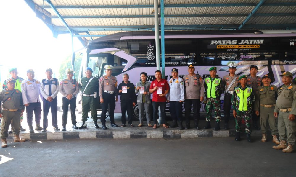 Polres Magetan Gelar Patroli Gabungan Harkamtibmas Cooling System Jelang Pilkada&nbsp;2024.