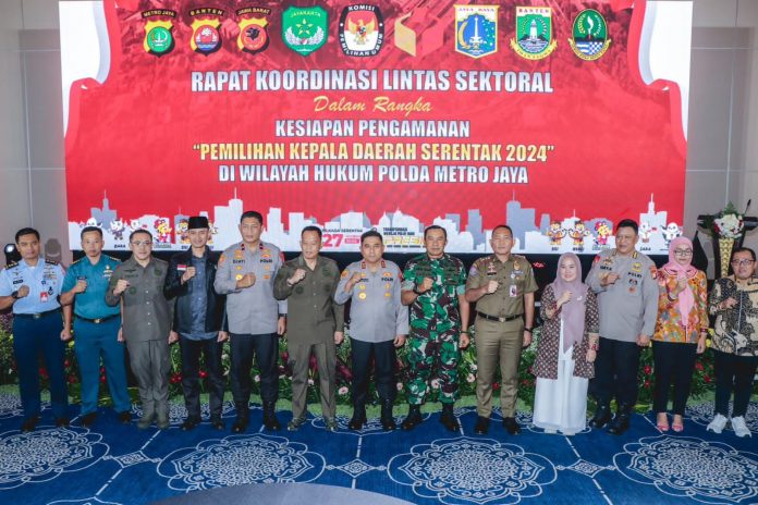 Polda Metro Gelar Rapat Koordinasi Lintas Sektoral Sukseskan Pilkada&nbsp;Serentak