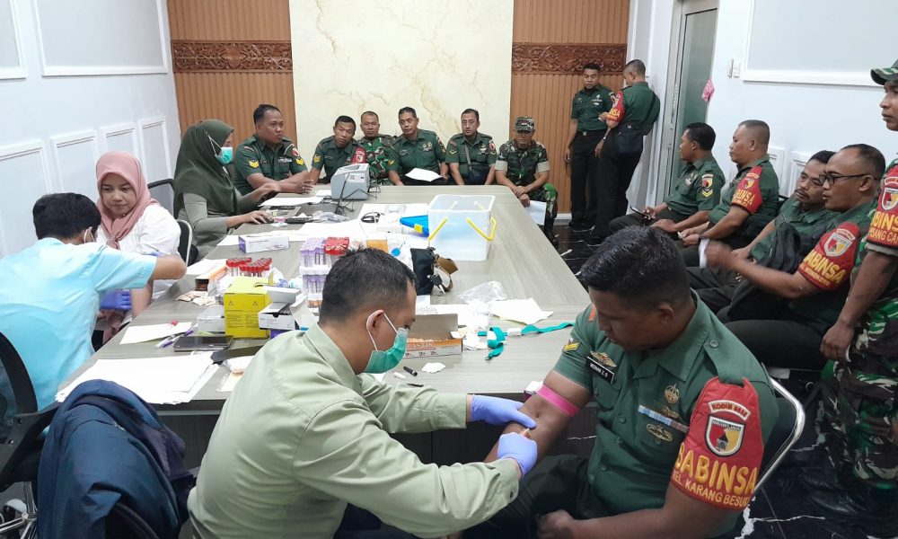 Dukung Tugas Pokok, Kodim 0833/Kota Malang Prioritaskan Kesehatan&nbsp;Personel