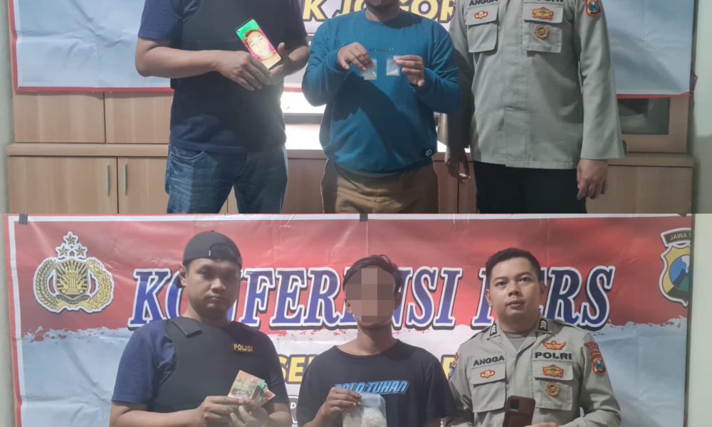 Dua Pengedar Pil Koplo di Jombang Ditangkap, Ratusan Butir Pil Dobel L Berhasil&nbsp;Disita
