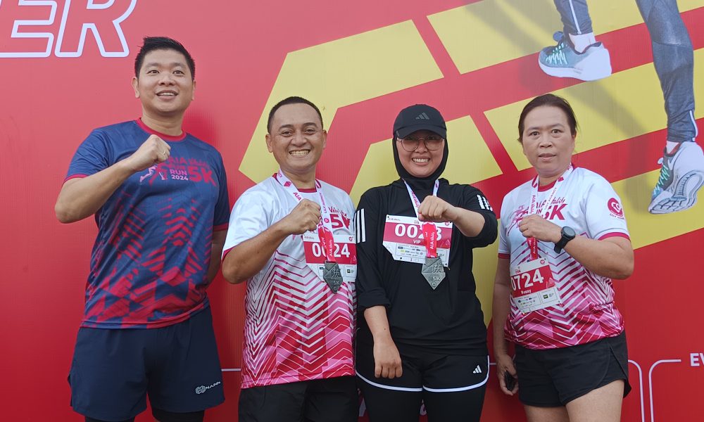 Dandim 0833/Kota Malang Kampanyekan Hidup Sehat Ikuti AIA Vitality Fun&nbsp;Run
